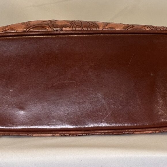 VINTAGE? El Portal Genuine Hand-Tooled Leather Handbag! - Picture 9 of 9